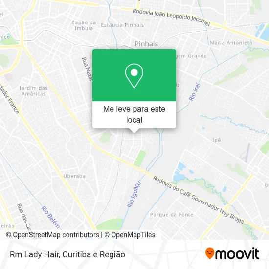 Rm Lady Hair mapa