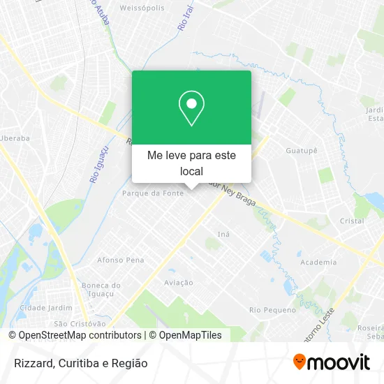 Rizzard mapa