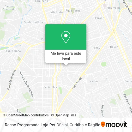 Racao Programada Loja Pet Oficial mapa