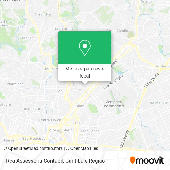 Rca Assessoria Contábil mapa
