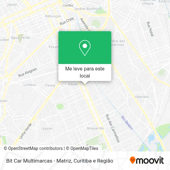Bit Car Multimarcas - Matriz mapa