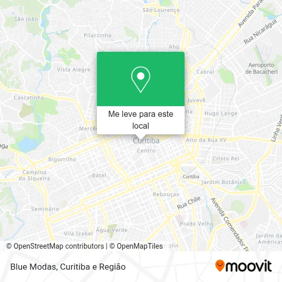 Blue Modas mapa