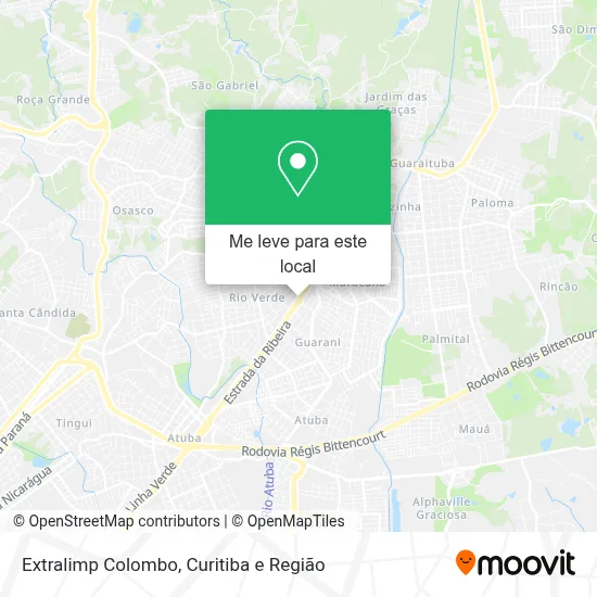 Extralimp Colombo mapa