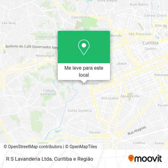 R S Lavanderia Ltda mapa