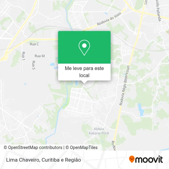 Lima Chaveiro mapa