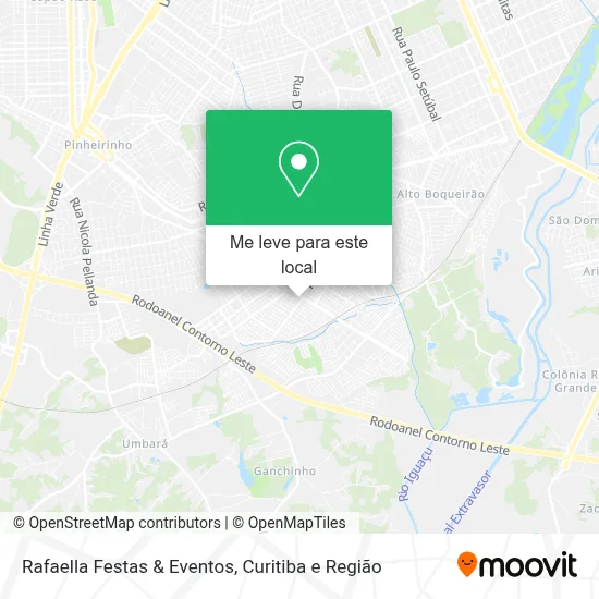 Rafaella Festas & Eventos mapa
