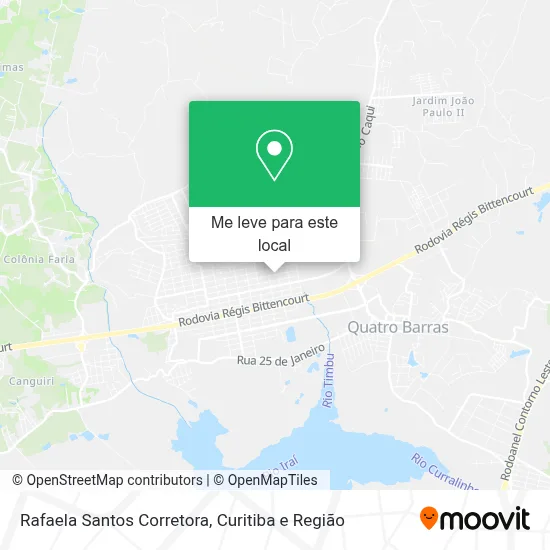 Rafaela Santos Corretora mapa