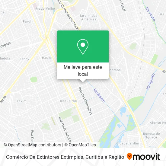 Comércio De Extintores Extimplas mapa