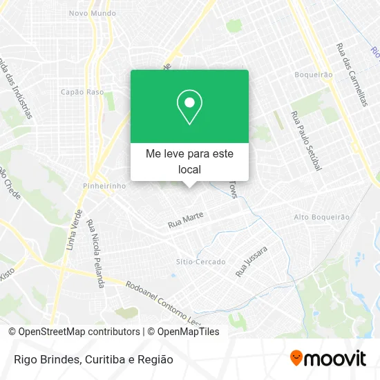 Rigo Brindes mapa