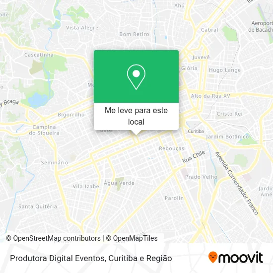 Produtora Digital Eventos mapa