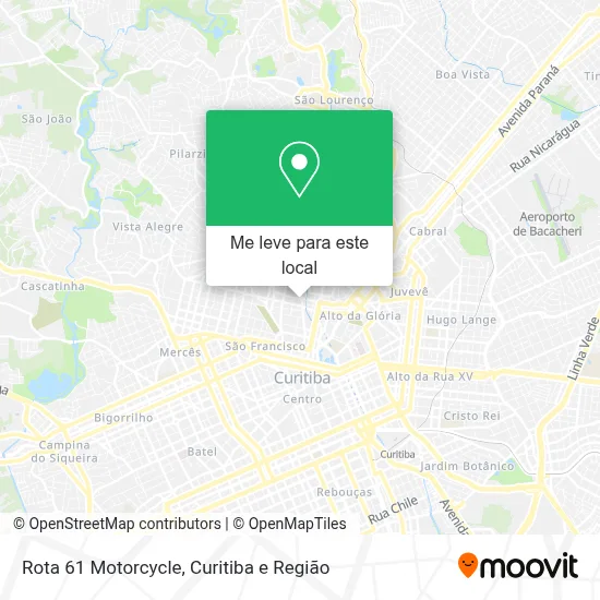 Rota 61 Motorcycle mapa