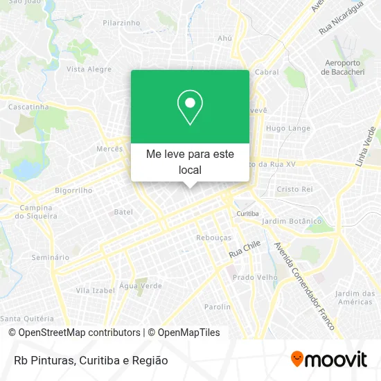 Rb Pinturas mapa