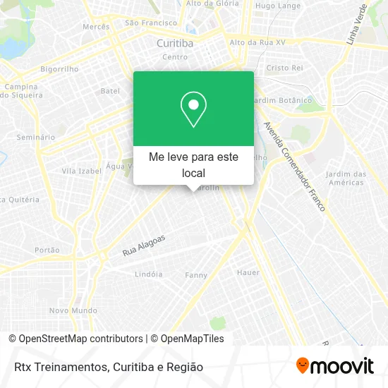 Rtx Treinamentos mapa