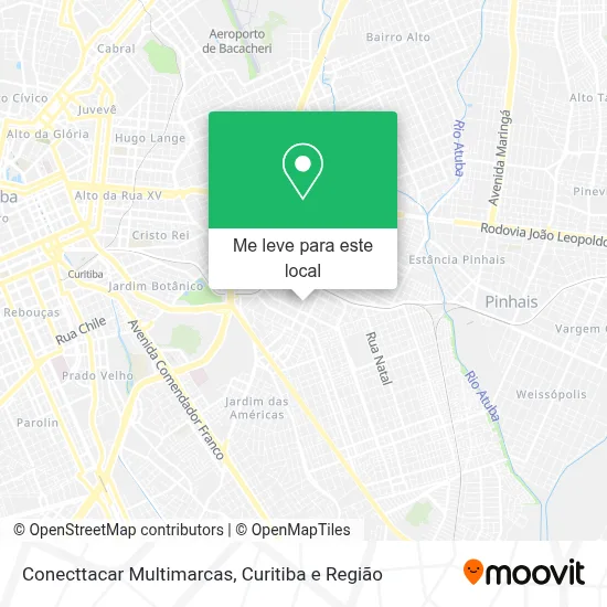 Conecttacar Multimarcas mapa