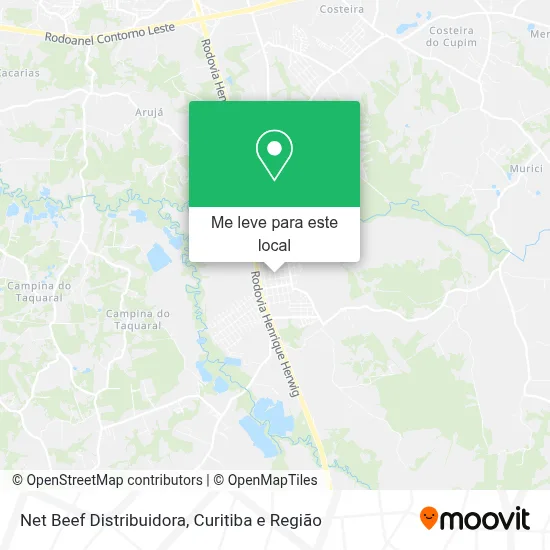 Net Beef Distribuidora mapa