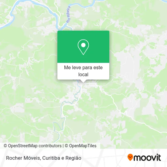 Rocher Móveis mapa