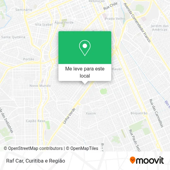 Raf Car mapa