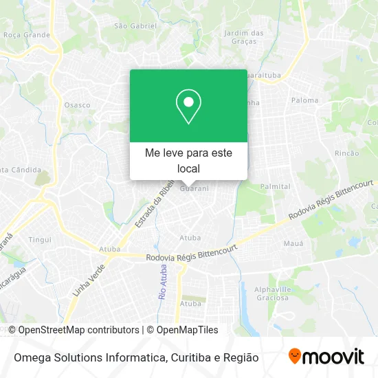 Omega Solutions Informatica mapa