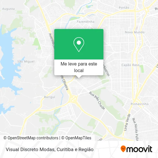 Visual Discreto Modas mapa