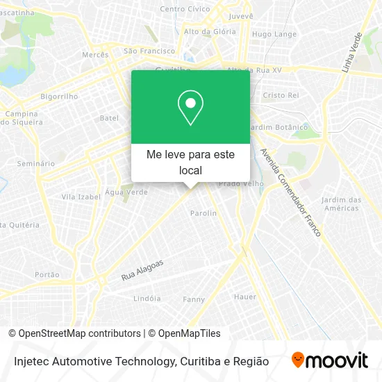 Injetec Automotive Technology mapa