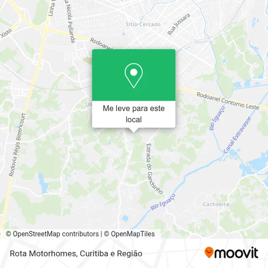 Rota Motorhomes mapa