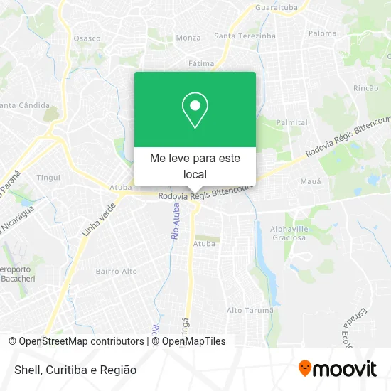 Shell mapa