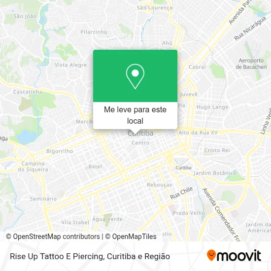 Rise Up Tattoo E Piercing mapa