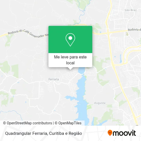 Quadrangular Ferraria mapa