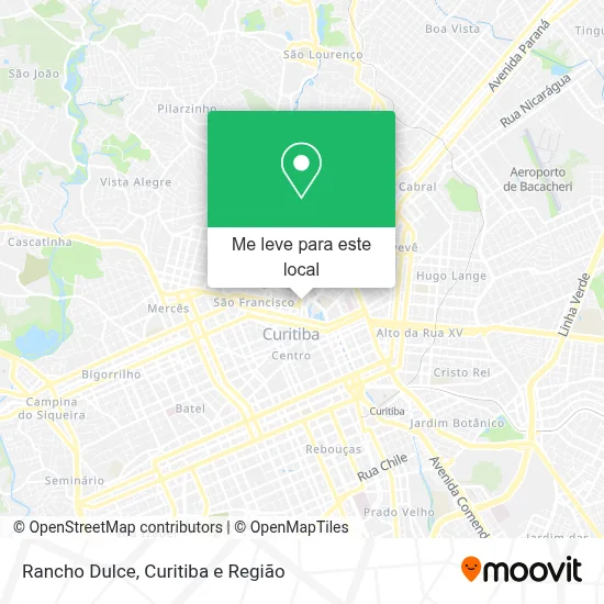 Rancho Dulce mapa