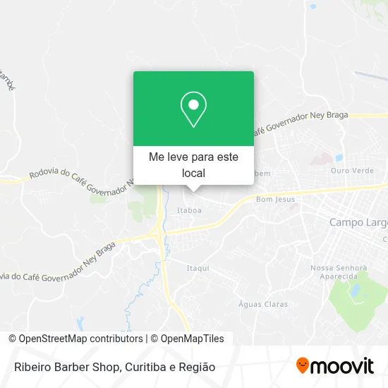 Ribeiro Barber Shop mapa