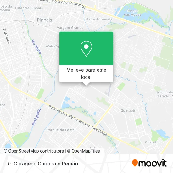 Rc Garagem mapa