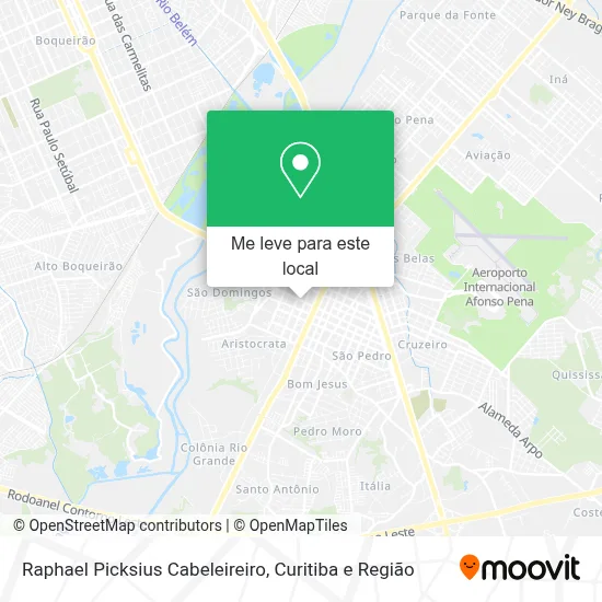 Raphael Picksius Cabeleireiro mapa