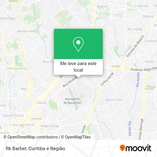 Rk Barber mapa