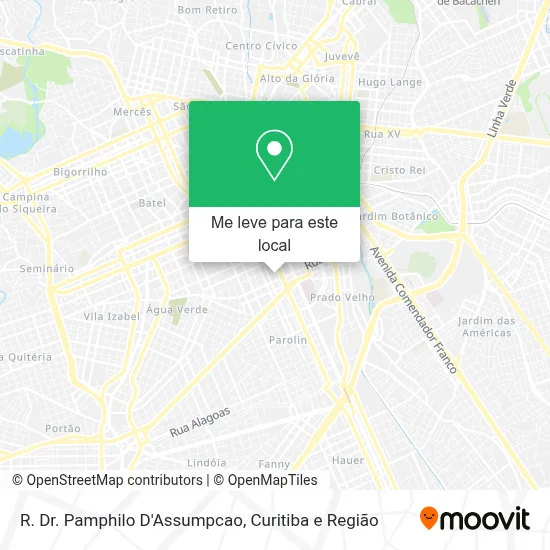 R. Dr. Pamphilo D'Assumpcao mapa