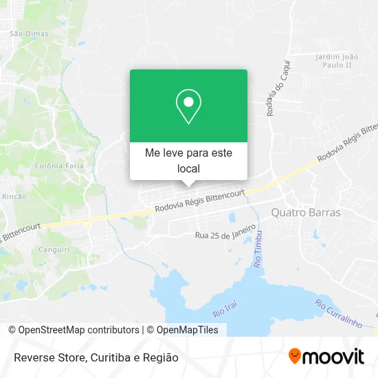 Reverse Store mapa