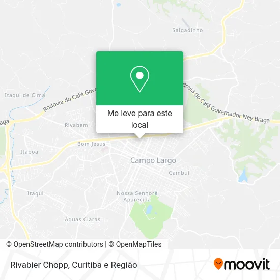 Rivabier Chopp mapa