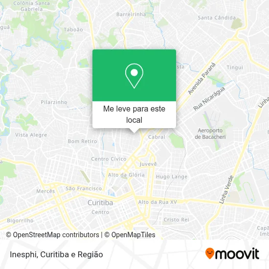 Inesphi mapa