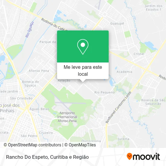 Rancho Do Espeto mapa
