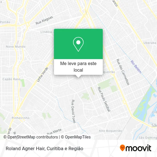 Roland Agner Hair mapa