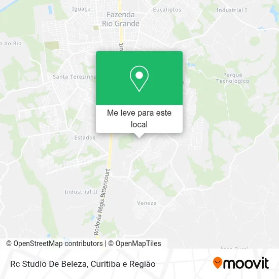 Rc Studio De Beleza mapa