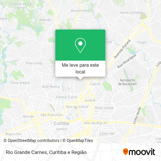 Rio Grande Carnes mapa