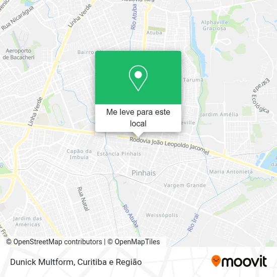 Dunick Multform mapa