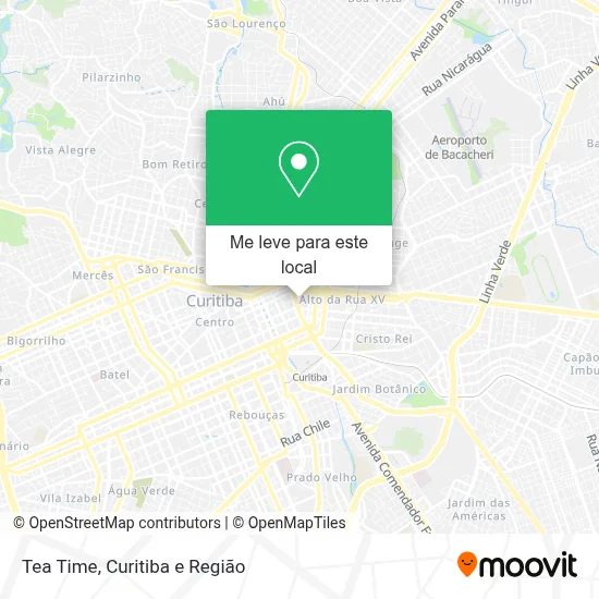 Tea Time mapa