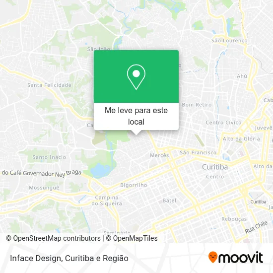 Inface Design mapa