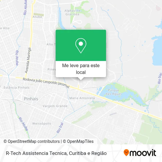 R-Tech Assistencia Tecnica mapa