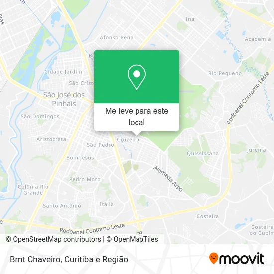 Bmt Chaveiro mapa