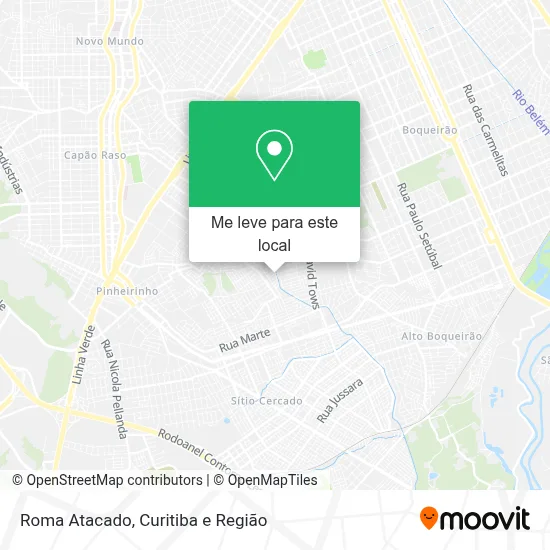 Roma Atacado mapa