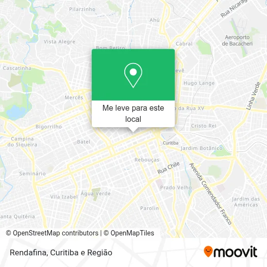 Rendafina mapa
