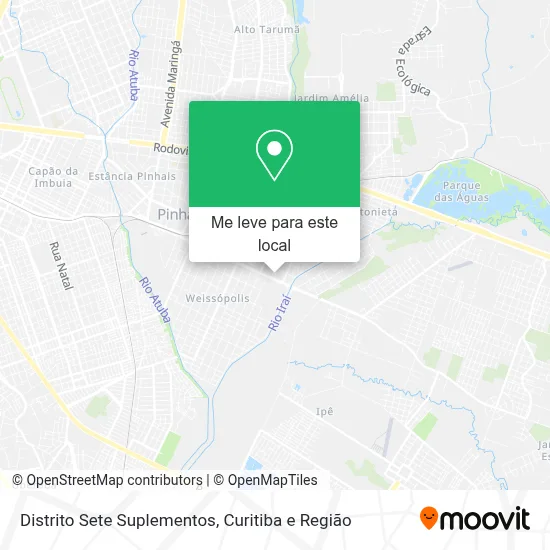 Distrito Sete Suplementos mapa