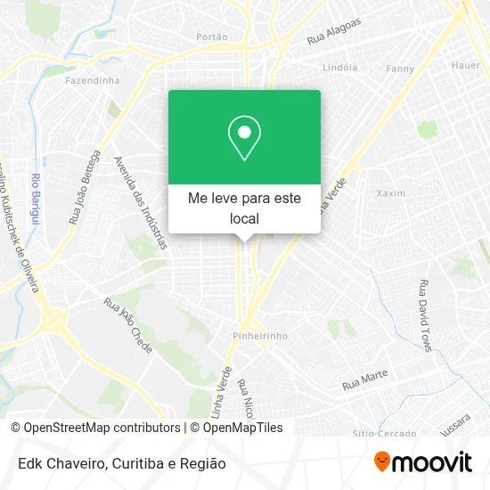 Edk Chaveiro mapa